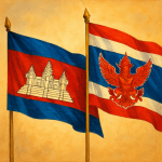 Rekaman CCTV Perang Thailand vs Kamboja Pagi Hari ini