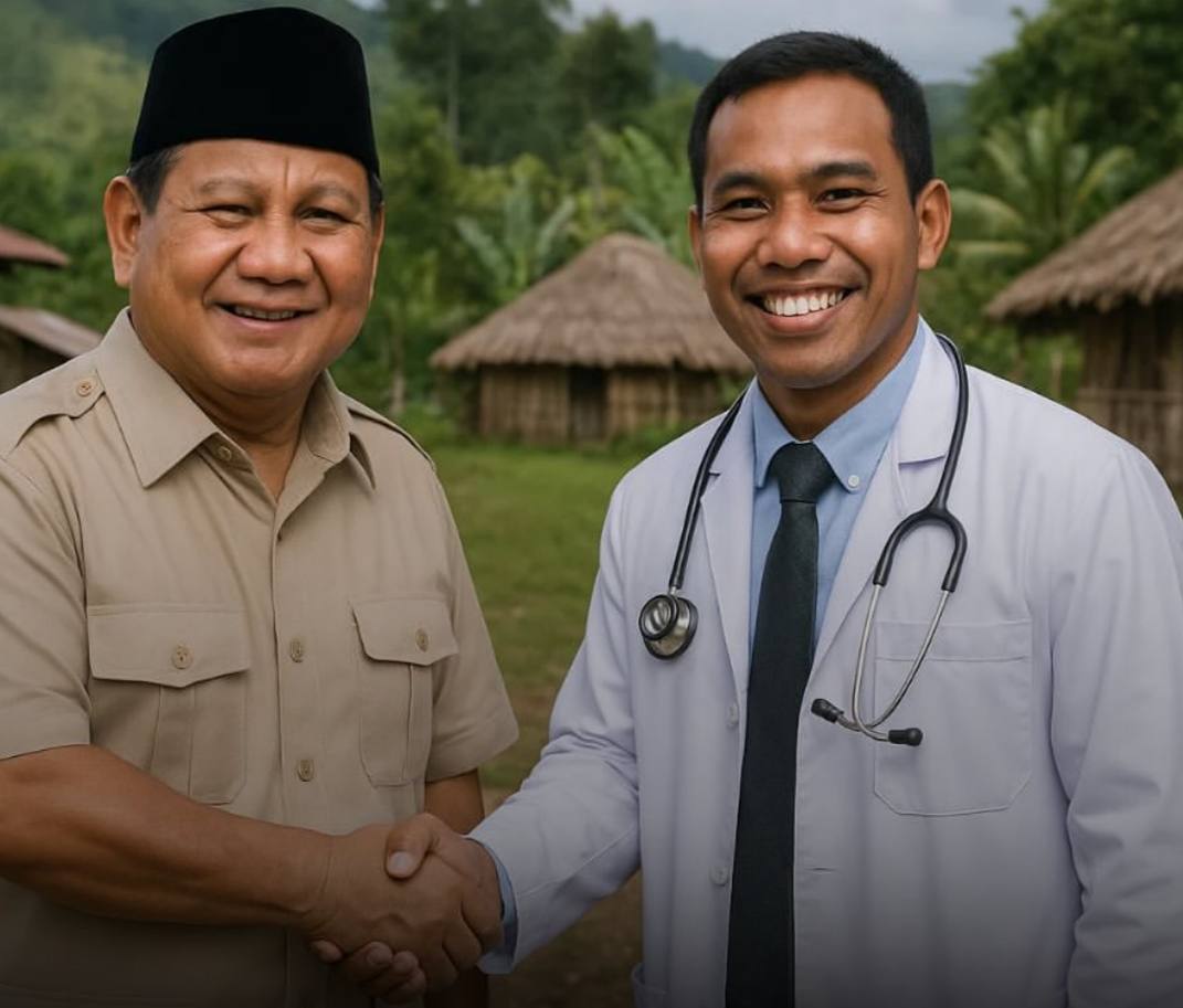 Prabowo Kini Bagi Bagi Tunjangan Untuk Dokter Daerah Terpencil 30 Juta/Bulan