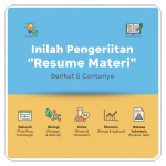 Inilah Pengertian 'Resume Materi': Berikut 5 Contohnya