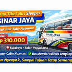 harga tiket bus sleeper sinar jaya