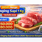 Inilah Harga Daging Sapi 1 Kg Tahun 2026