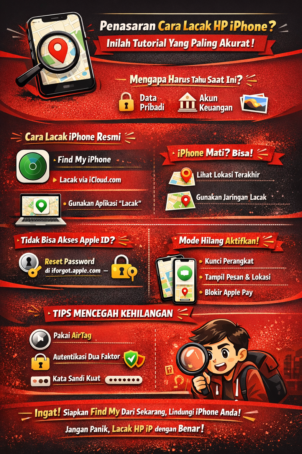 Penasaran Cara Lacak HP Iphone ? Inilah Tutorial Yang Paling Akurat !